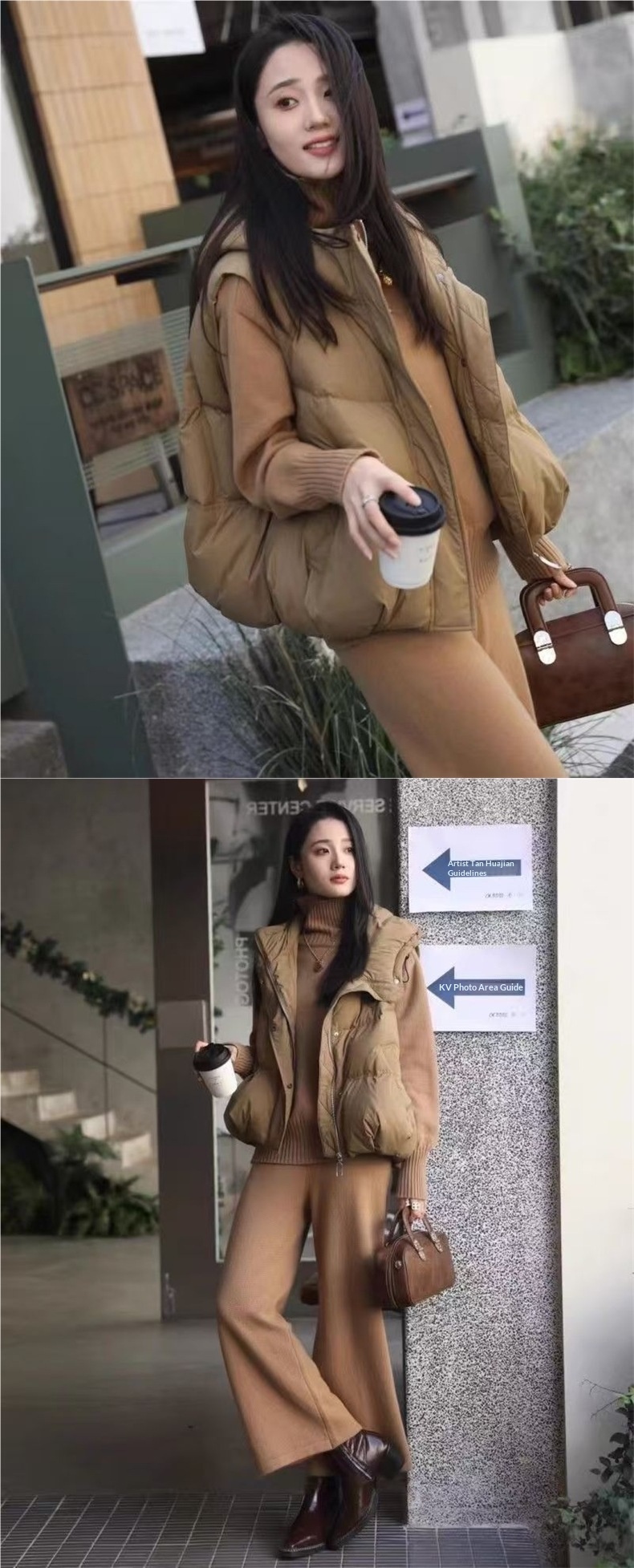 Neue Damen-Daunenweste aus Baumwolle für den Herbst: Modisch, lässig, vielseitig, figurformend, locker, warm, mit Kapuze, kurze Jacke_voghion.com