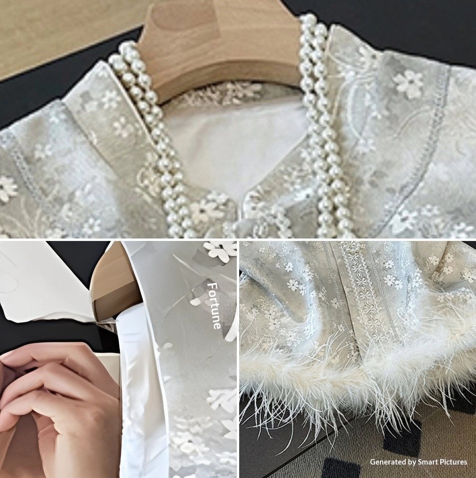 Chinesisches Damen-Top mit aufwendiger Stickerei, verjüngend, Herbst/Winter 2025, bauchbedeckend – ein modisches Accessoire für Damen._voghion.com