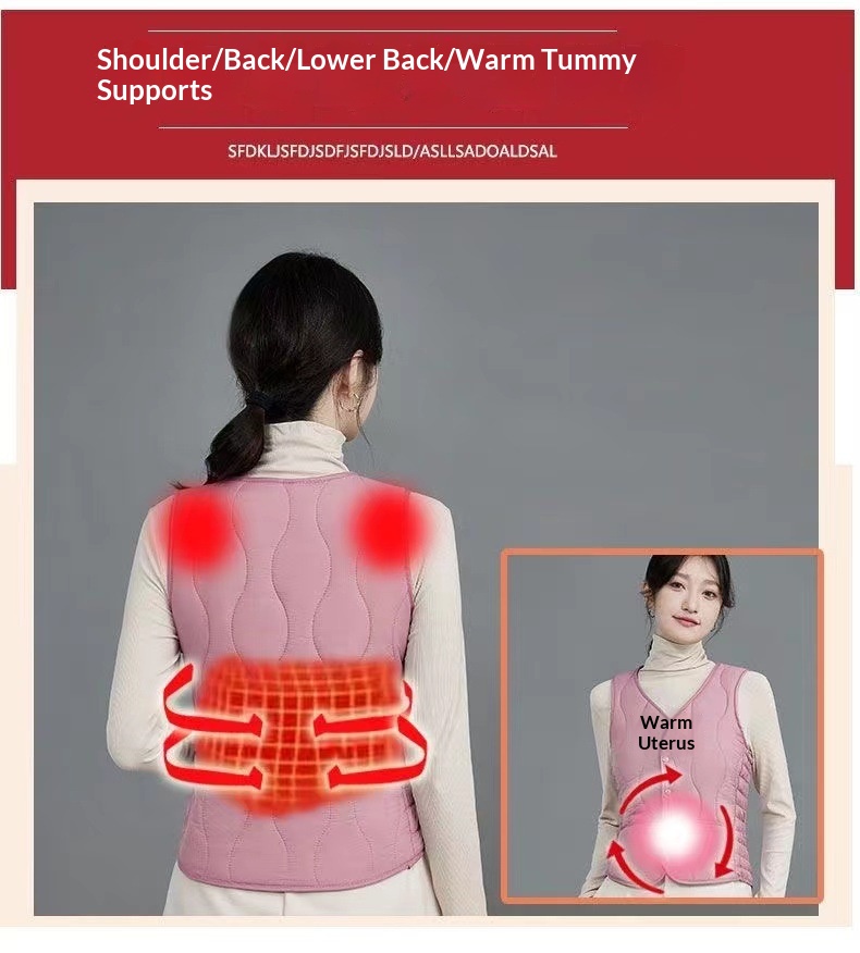 Damen Herbst Winter Neuer Stil Damen mit Fleece, Modische koreanische Version, Vielseitige, dick gefütterte, warme Weste zum Drunterziehen und_voghion.com