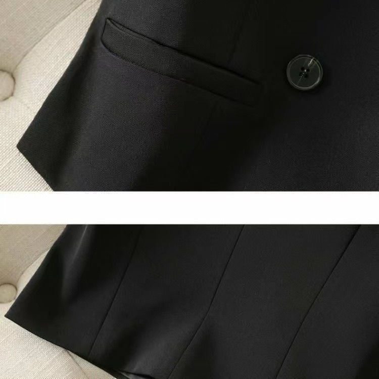 2025 Nieuwe lente/herfst dames slim fit afslankend vest met dubbele rij elegant modieus vest voor vrouwen direct van de fabriek over de grens_voghion.com