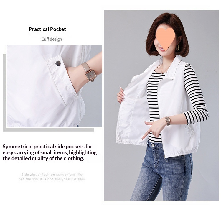 2025 New Women's Clothing For Middle-aged Moms, Stylish Thin Women's Short Outerwear, Small Size Summer Sleeveless Vest_voghion.com