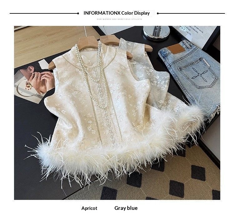 Chinesisches Damen-Top mit aufwendiger Stickerei, verjüngend, Herbst/Winter 2025, bauchbedeckend – ein modisches Accessoire für Damen._voghion.com