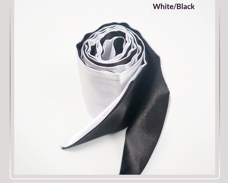 Maschera per gli occhi sexy in seta nera con nastro rosso Eros Lab SM Bondage Props Training Manette femminili Prodotti per adulti_voghion.com