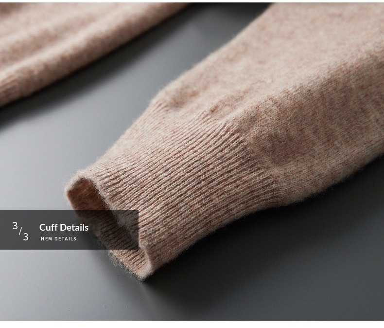 jongen Jongen Herfst Winter Nieuwe Stijl Eerste Lijn Ready-to-Wear Polo Heren Business Casual Wollen Gebreid Overhemd Kraag Trui Fabriek_voghion.com