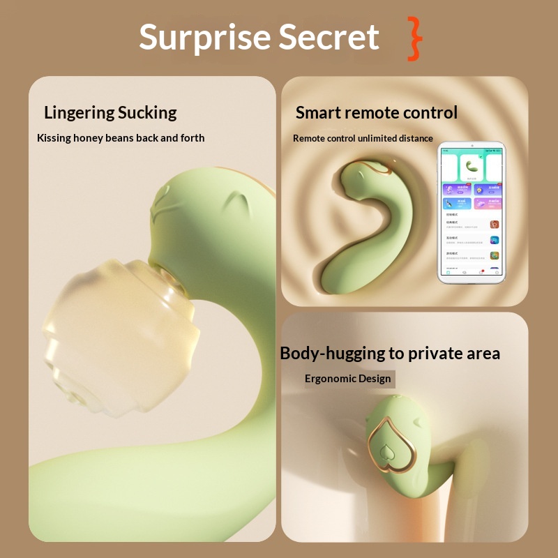 Eros Lab Little Elf Vibrateur portable à succion chauffant vibrant avec application de contrôle à distance pour la masturbation féminine - Fabricant de sextoys_voghion.com