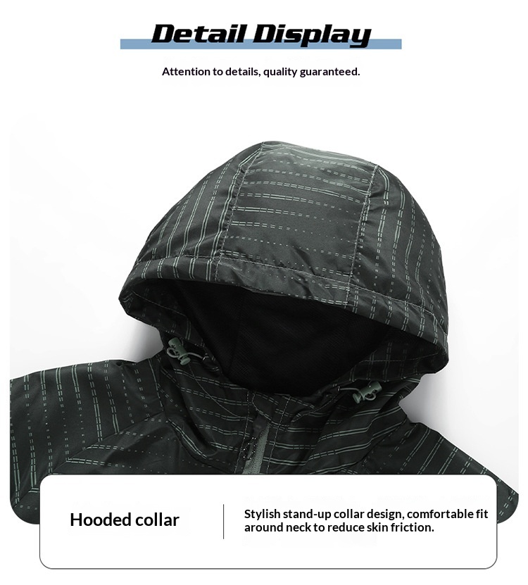 Giacca a vento sportiva da donna, traspirante, impermeabile, da uomo, nuova primavera e autunno, casual, all'aperto, Ba Feng Wolf, corsa ampia_voghion.com