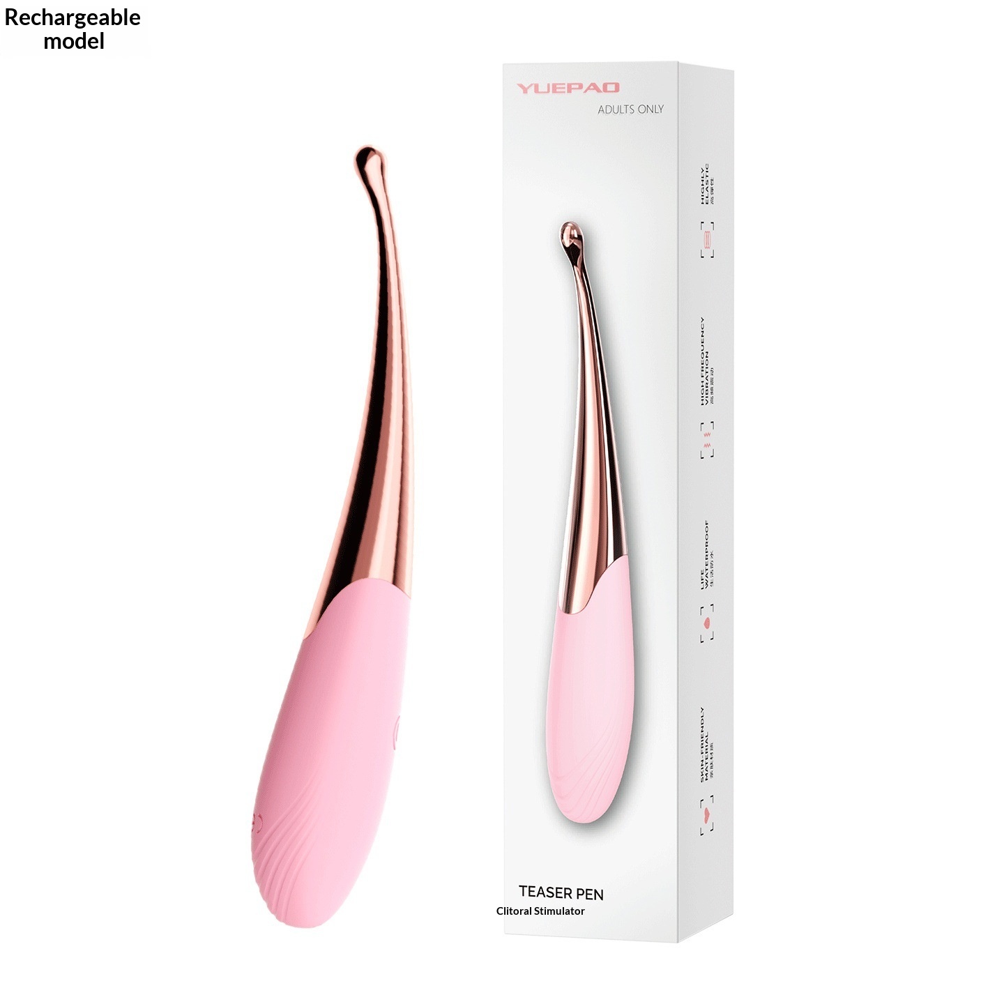 Eros Lab Yuepao Dot Tide Pen 10 Frequency Vibrator Female Masturbation Device Headgear Vibrating Massager Adult Sex Toys_voghion.com