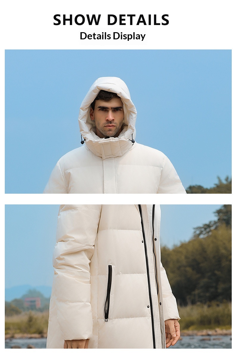 boy Down Jacket 2024 Winter New Couple Long Detachable Hood Thickened Warm High-end Casual Men's Coat Trendy_voghion.com