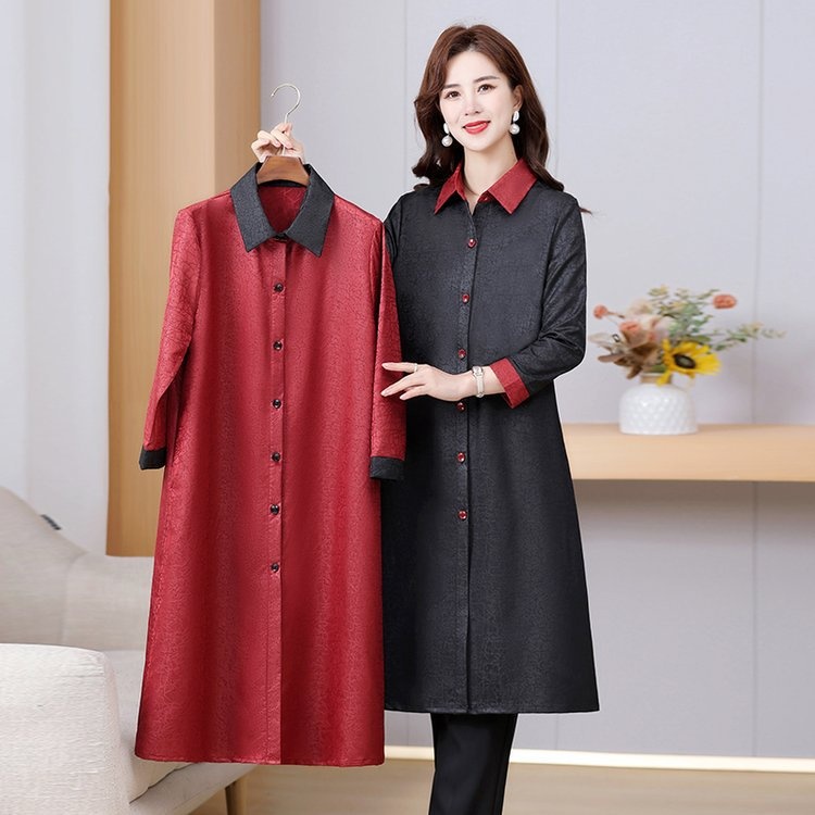 Women's Spring Fashion Casual Women's Clothing Mother's Detail Trench Coat Looks Elegant While Walking Daily_voghion.com
