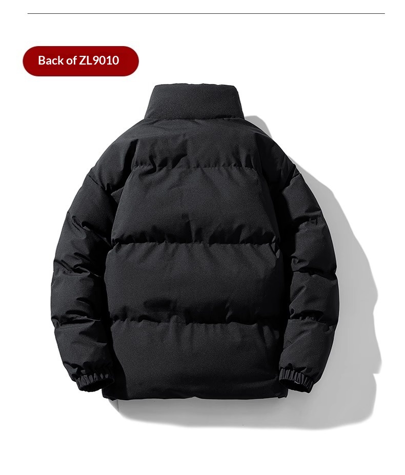 Giacca imbottita da uomo con collo alto, in cotone spesso, per uomo, marca Dropshipping_voghion.com