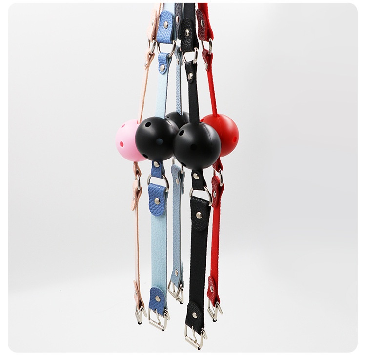 Eros Lab All'ingrosso Coppia Adulto Erotico Alternativo Bondage Letto Sesso SM Palla Silicone Bocca Gag Puntelli Maschio Femmina Giocattoli_voghion.com