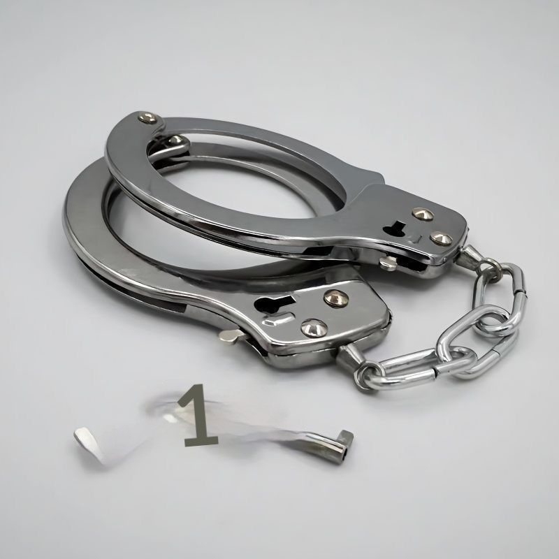 Eros Lab Sexy Metal SM Bondage Props Addensato Coppia Flirting Allenamento Alternativo Manette Giocattoli Sessuali_voghion.com