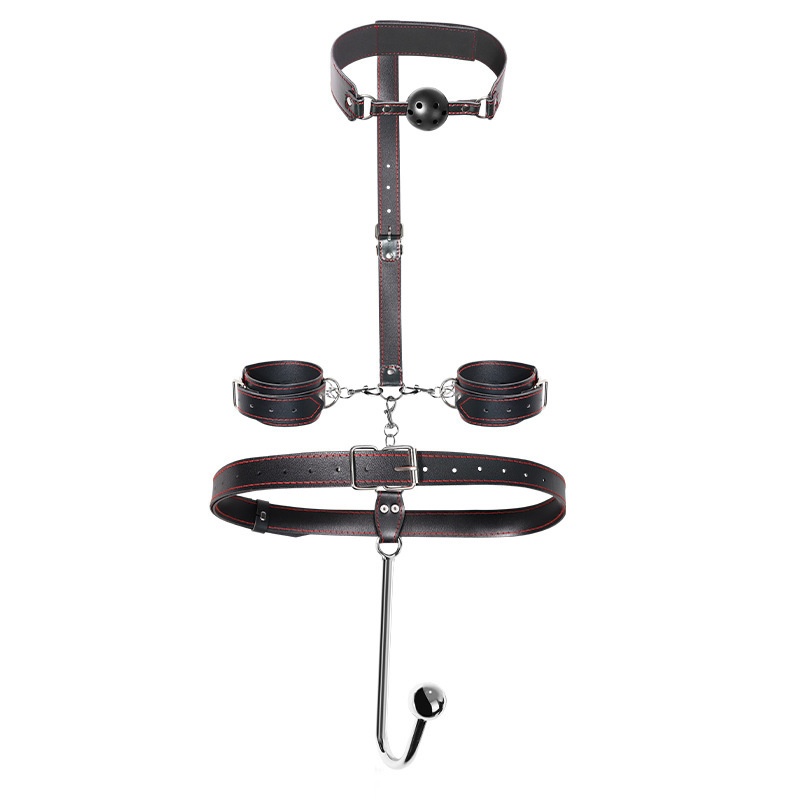 Eros Lab Jiuai SM Set Manette Bocca Gag Coppia Flirting Bondage Restrizioni SP Props Giocattoli sessuali per adulti_voghion.com