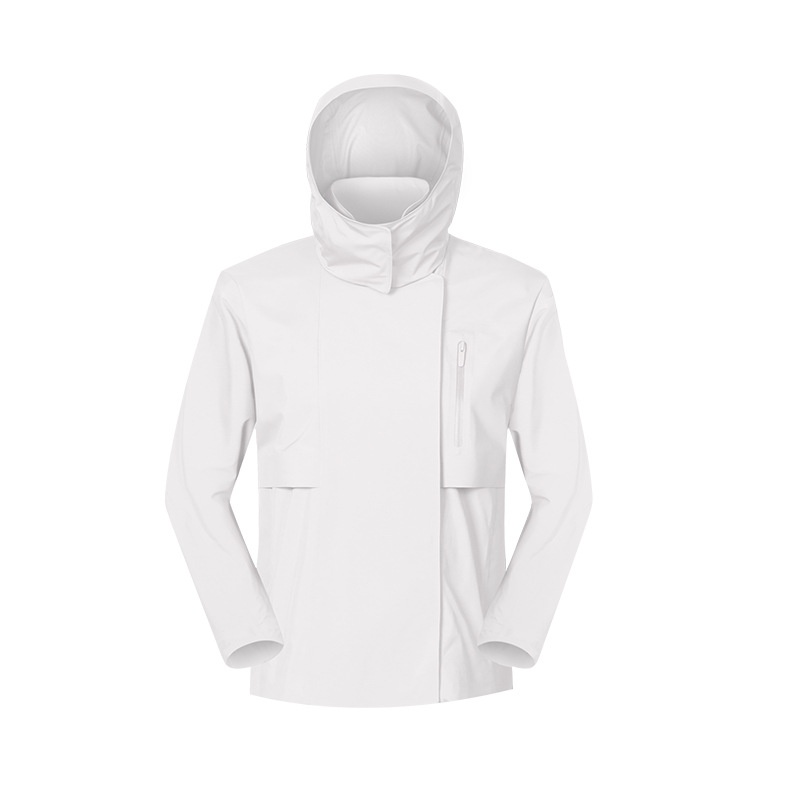 Women's Fashion Internet Celebrity Multifunctional Detachable Hooded Fashion Short Windbreaker For Women Windproof Waterproof Breathable_voghion.com