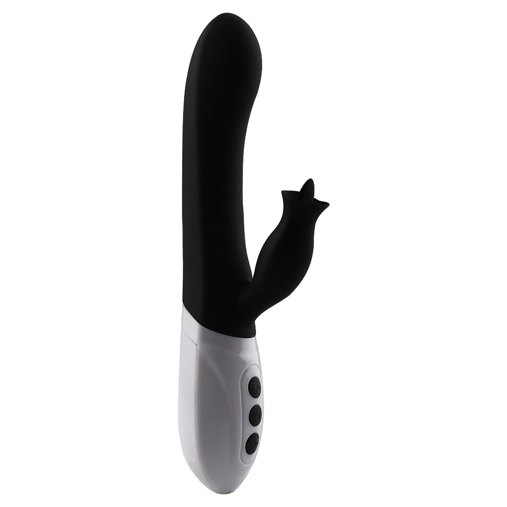 Eros Lab Wholesale AV Electric Tongue Licking Insertion Stick Silicone Vibrator Adult Masturbator Female Sex Toys_voghion.com