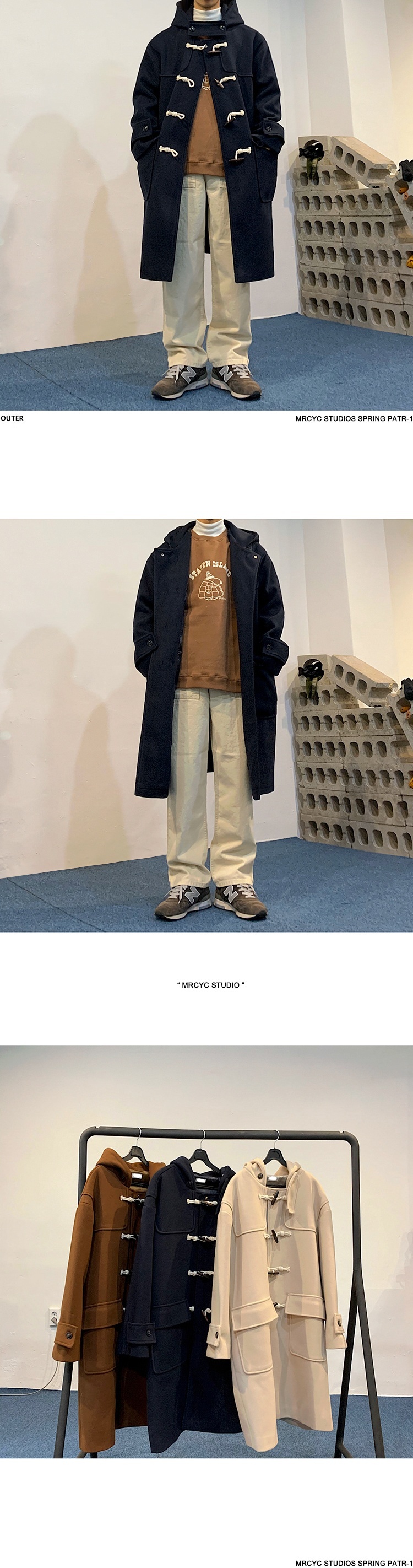 boy Boy MYQ Winter Wool For Men Korean Style Trendy Mid-Length Men's Trench Coat Loose Hooded Thickened Woolen Jacket_voghion.com