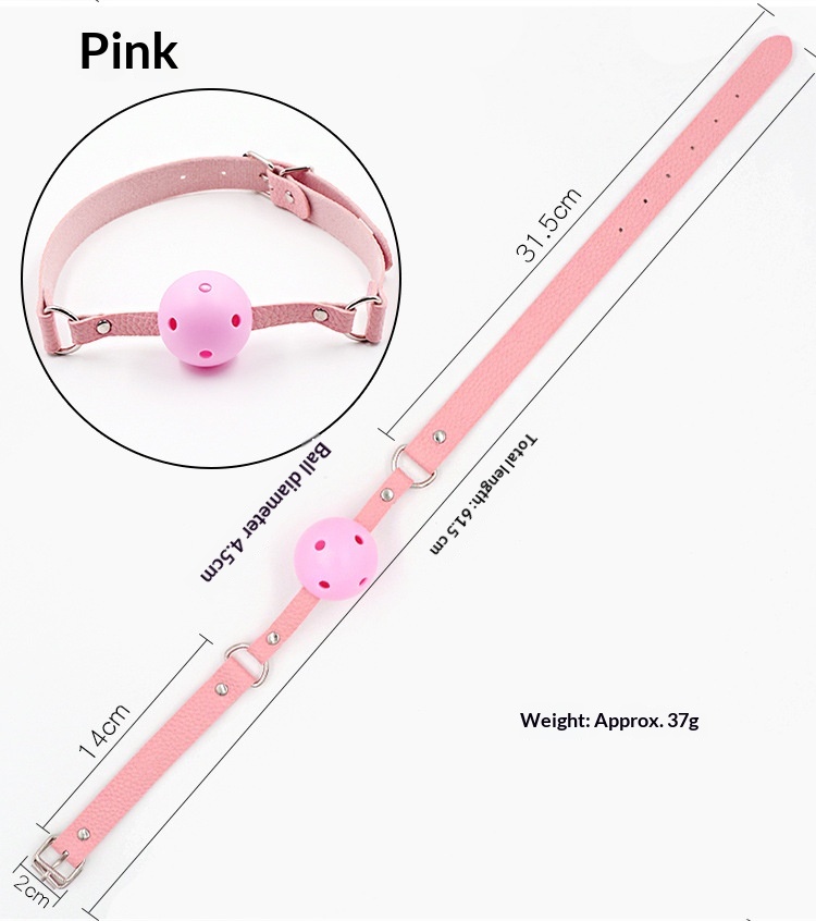 Eros Lab All'ingrosso Coppia Adulto Erotico Alternativo Bondage Letto Sesso SM Palla Silicone Bocca Gag Puntelli Maschio Femmina Giocattoli_voghion.com