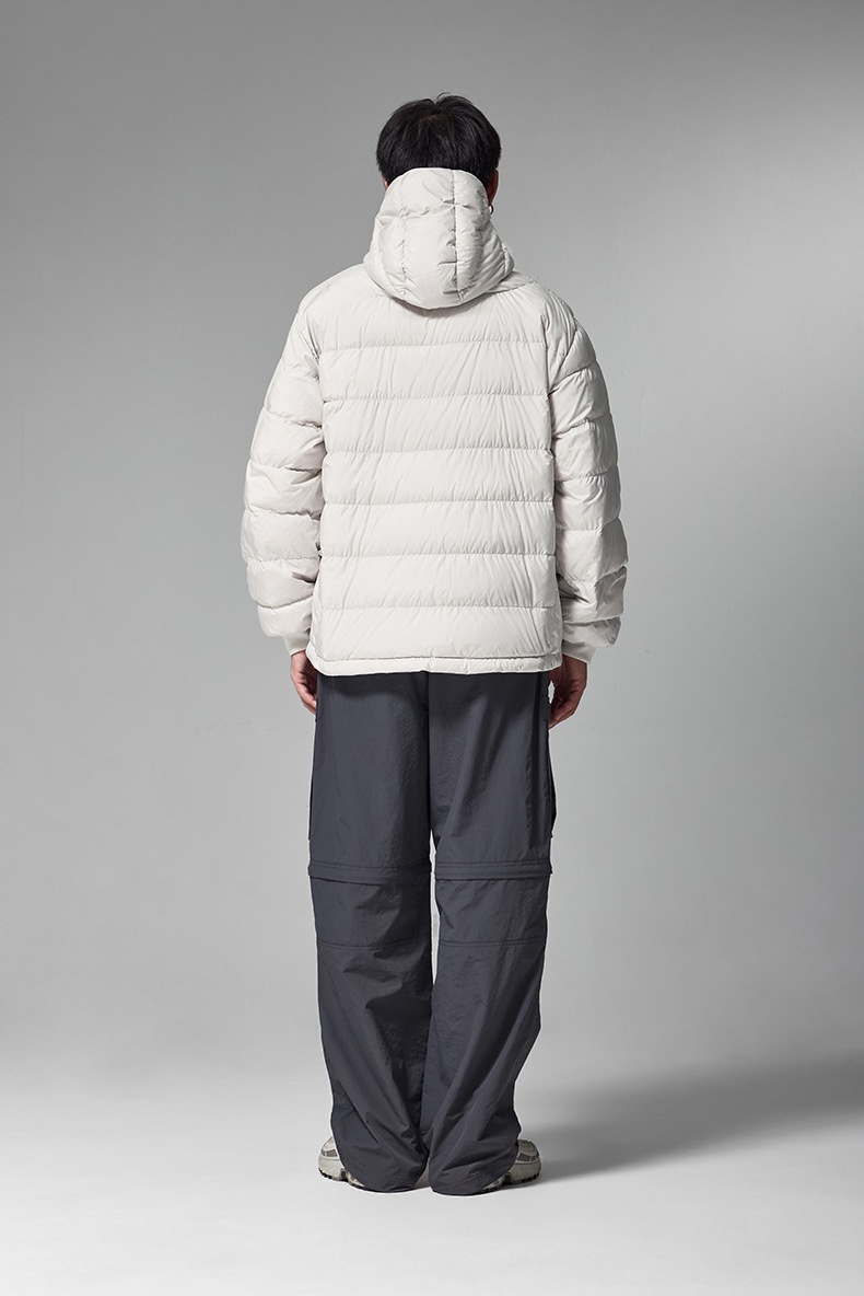 boy Jie Zhan Men's Clothing|Water-Resistant Lightweight Hooded 90 Jacket 25 Winter New Packable Down Coat For Men_voghion.com