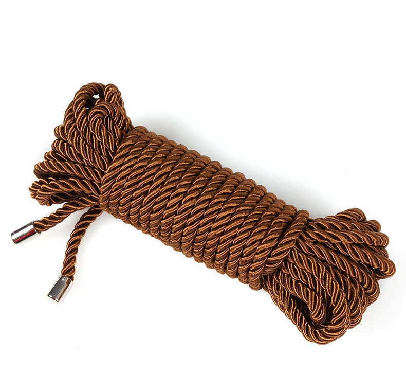 Eros Lab Metal Head Silk Binding Fun Props SM Rope Supplies Adult Emotional Sex Aid Tools Female Training_voghion.com