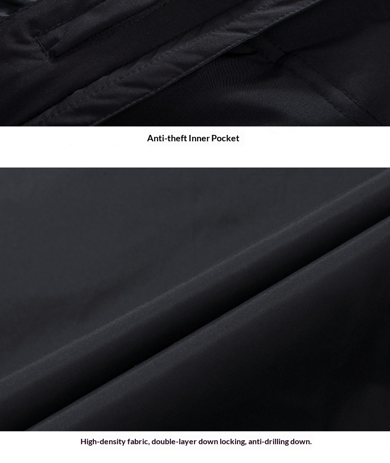 Kurtka chłopięca krótka, pogrubiona, nowa, stylowa, młodzieżowa, luźna, 50% białego puchu kaczego, męska, z kapturem, zimowa odzież_voghion.com