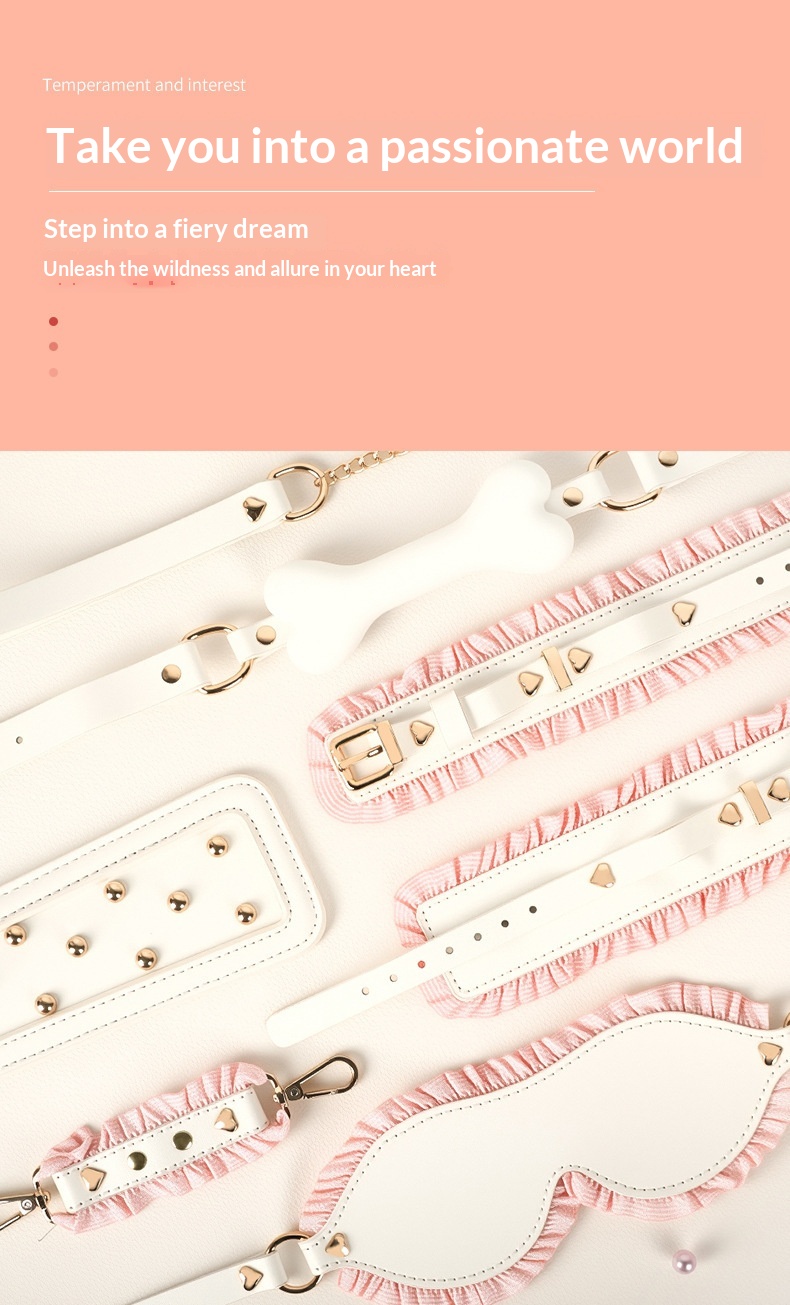 Eros Lab Spitzen-Sechsteiler-Set für Frauen SM Erotik-Requisiten Bondage-Zubehör Hilfsmittel für Erwachsene Trainings-Großhandel_voghion.com