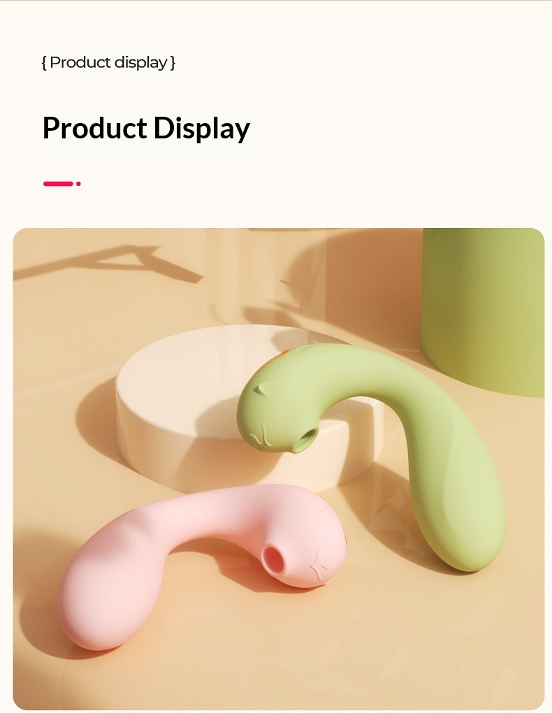 Eros Lab Little Elf Vibrateur portable à succion chauffant vibrant avec application de contrôle à distance pour la masturbation féminine - Fabricant de sextoys_voghion.com