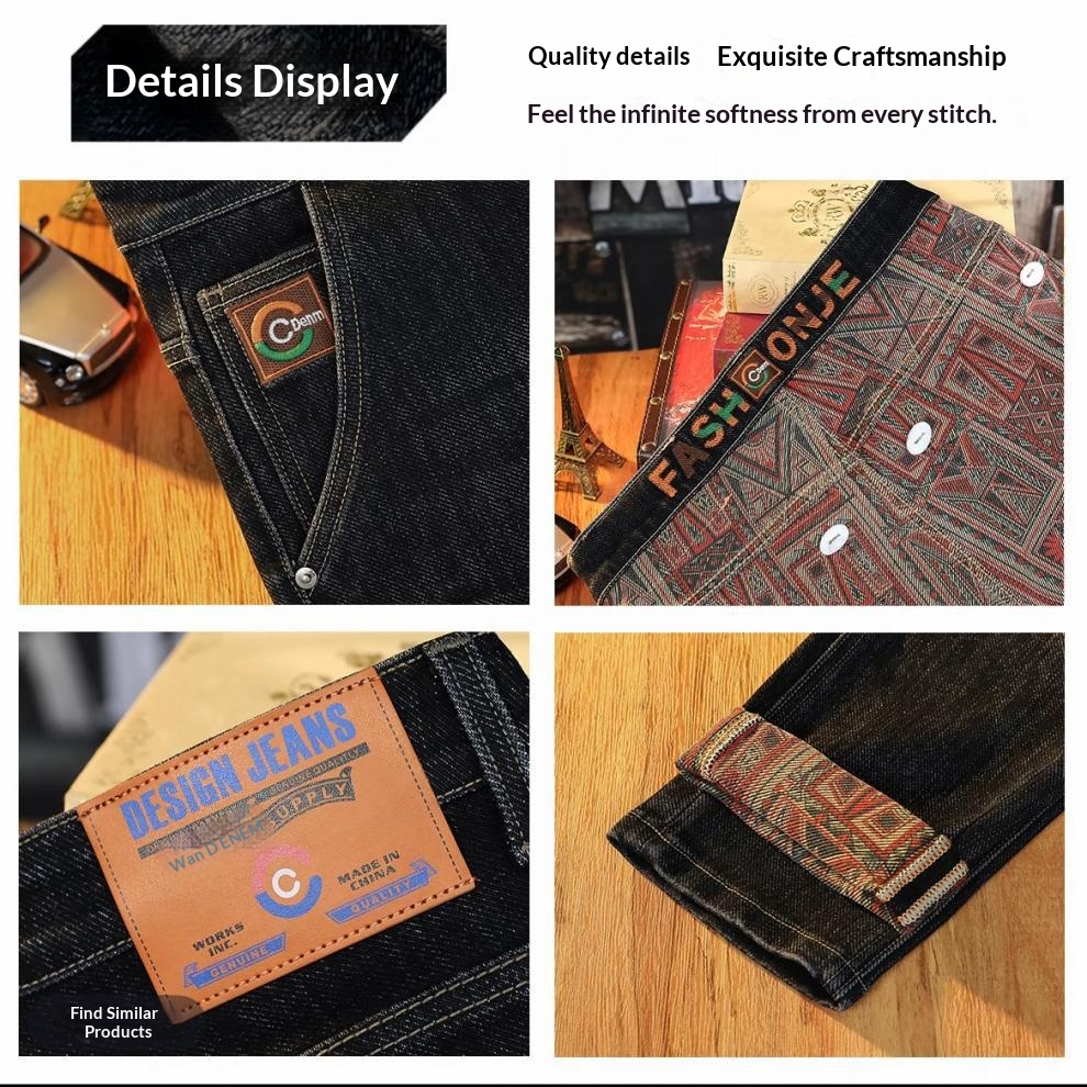 Boy Boy [Fleece gevoerd] 718 Hot-selling herenjeans Gedetailleerde afbeeldingen Updaten Op voorraad Neem contact op met de winkel_voghion.com