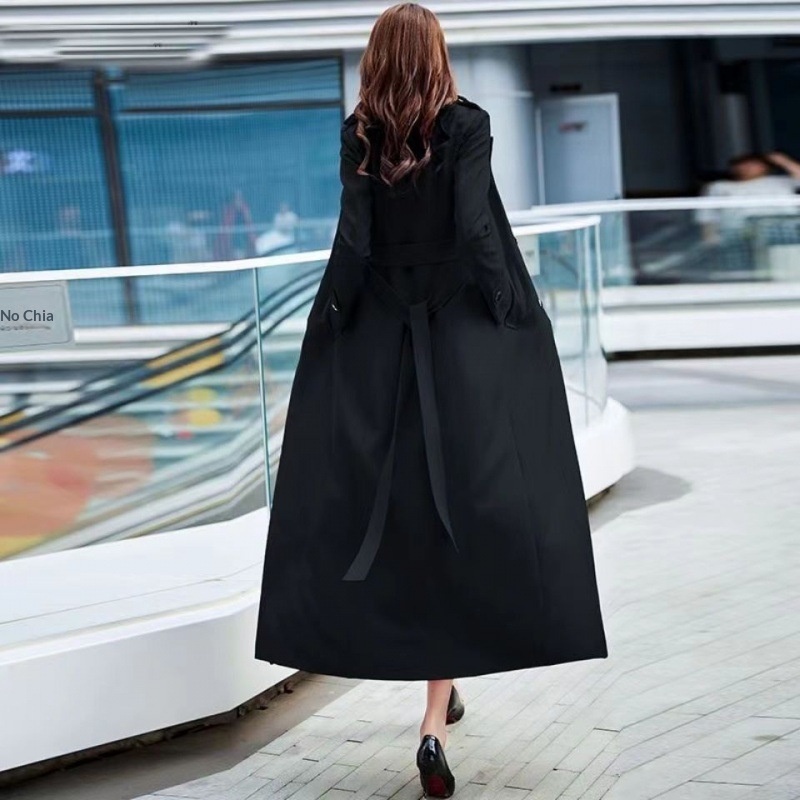 Women's Fashion Women's Fashion Women's Trench Coat For Women 2023 Spring And Autumn New Fashion Trendy Slim Fit Women's Long Over-the-Knee Eleg_voghion.com