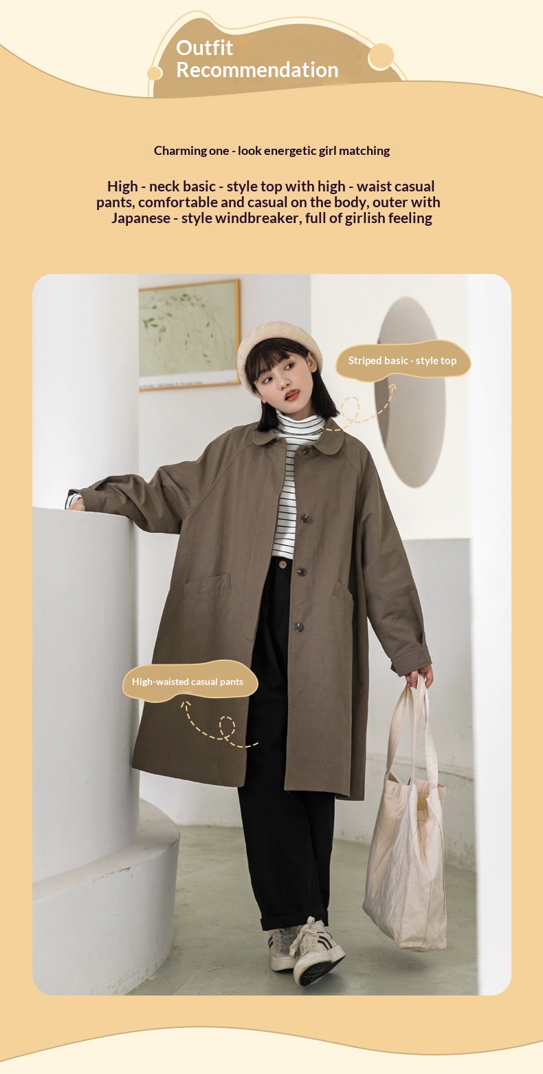 Women's Clothing Women's Clothing Women's Clothing Women's Clothing Huangzheng Petite Trench Coat For Women, Mid-Length,_voghion.com