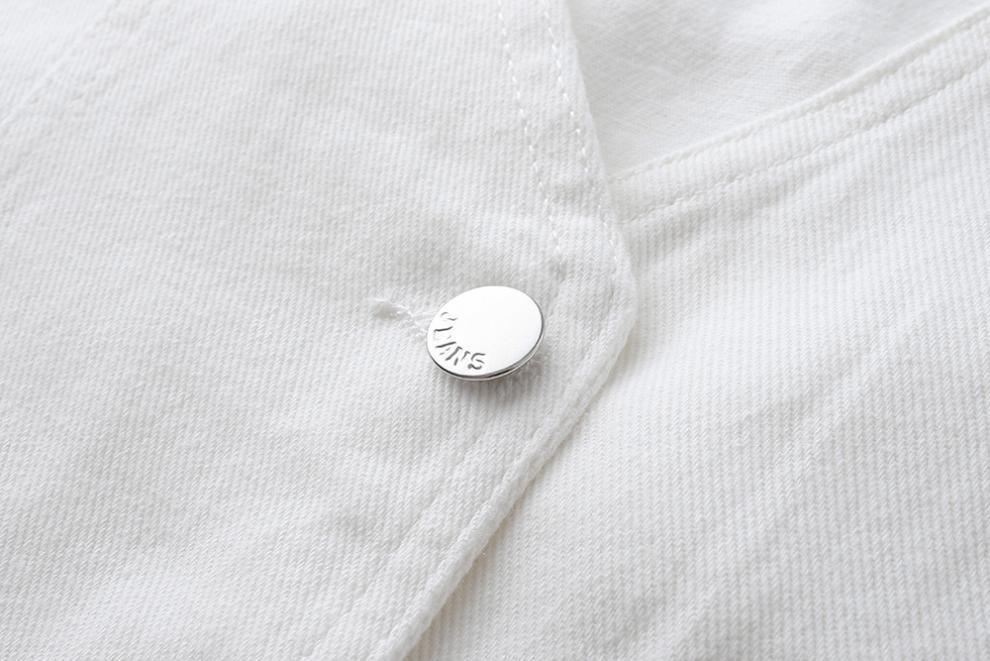 Damesmode Nieuw Stijlvol Denim Vest Voor Dames, Lente En Herfst Mouwloos Los Veelzijdig Vest, Casual Bovenkleding Plus Size Top_voghion.com