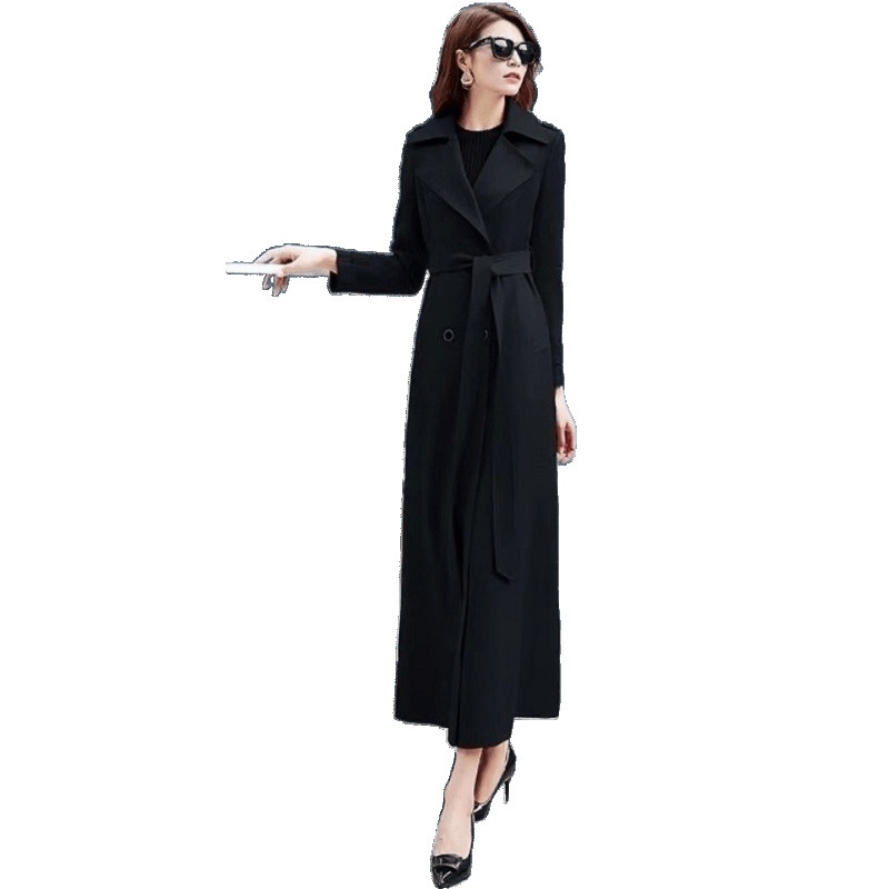 Women's Fashion Women's Fashion Women's Trench Coat For Women 2023 Spring And Autumn New Fashion Trendy Slim Fit Women's Long Over-the-Knee Eleg_voghion.com