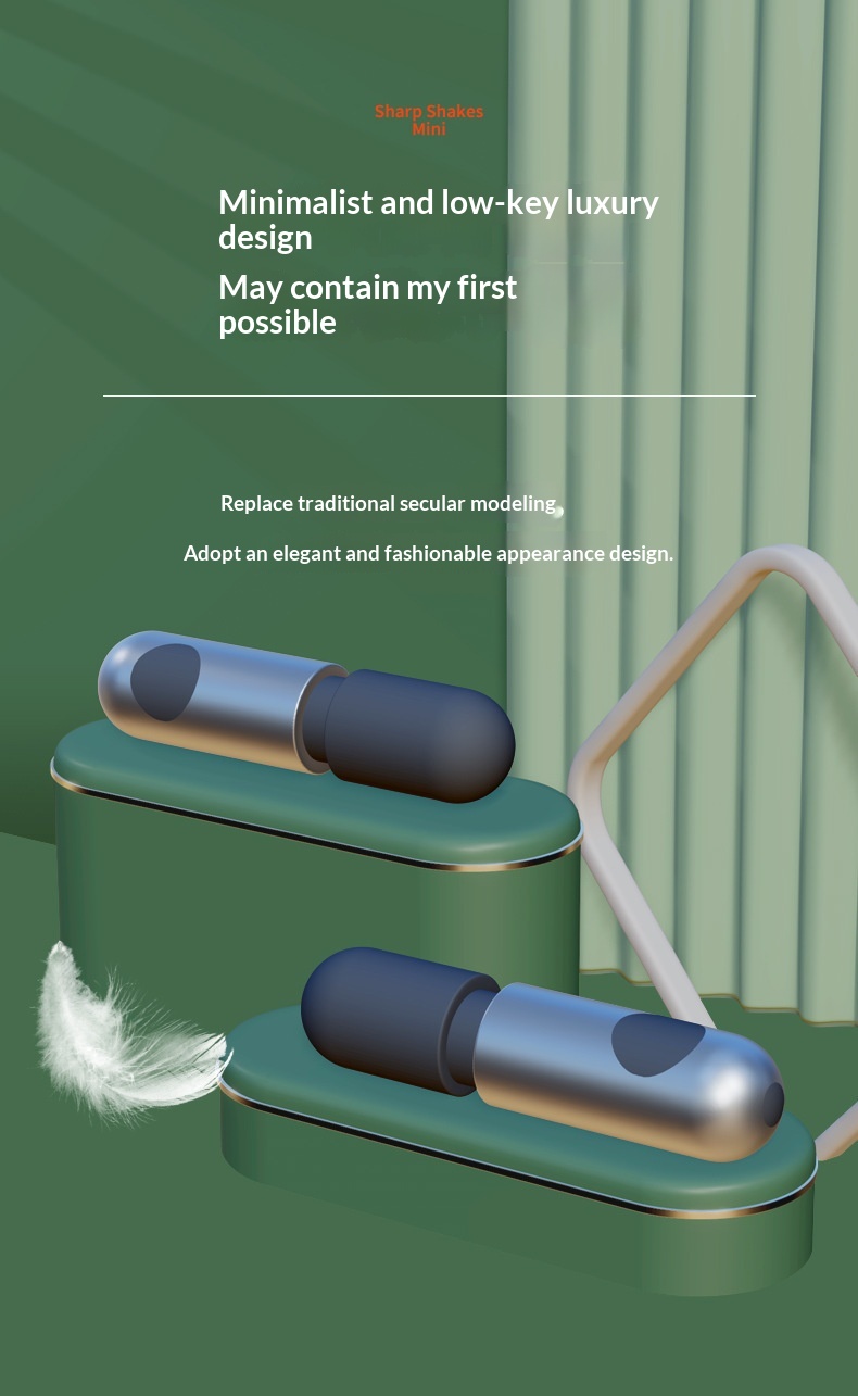 Eros Lab Masturbation AV Massage Insert Thickened Female Adult Products Erotic Fun Toys Mini Strong Vibration Stick_voghion.com