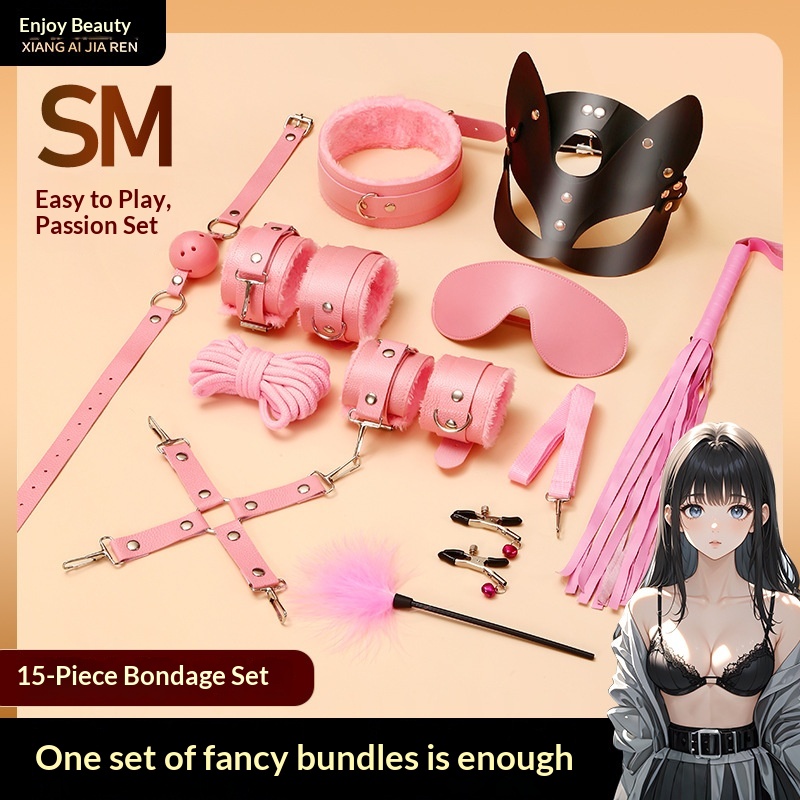 Eros Lab Enjoy Love Beauty Erotic SM Props Bondage Prodotti per adulti Coppie Gioco intimo Flirt Giocattoli Morsetti per capezzoli Manette_voghion.com
