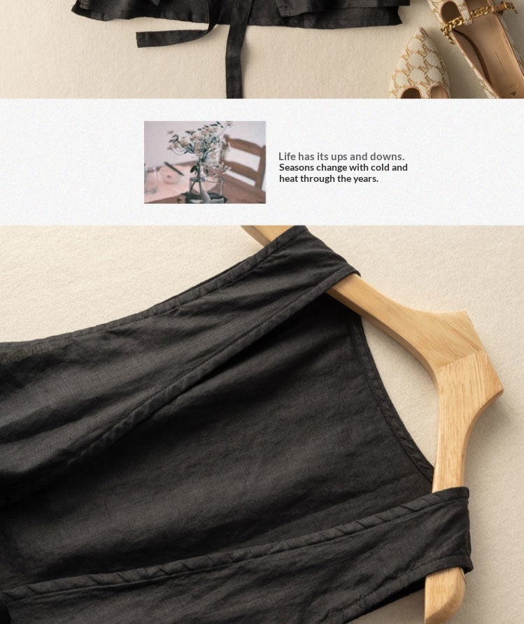 Women's Vintage Artistic British Style Sleeveless Linen V-neck Blazer Vest For Women 2025 Summer New Fashionable Jacket Top_voghion.com