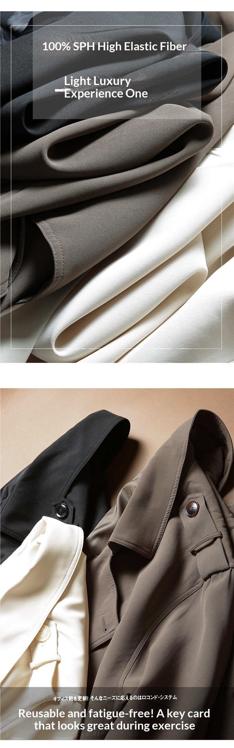 Women's British Style Lapel Mid-Length Trench Coat For Men, Spring And Autumn, Draped Double-Breasted Loose Oversized Long Coat_voghion.com