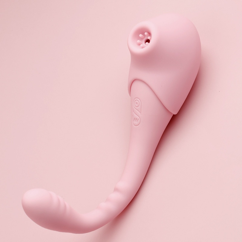 Eros Lab Color Honey Female Masturbation Dual-Head Vibrating G-Spot Sucking Automatic Massager Adult Sex Toy_voghion.com