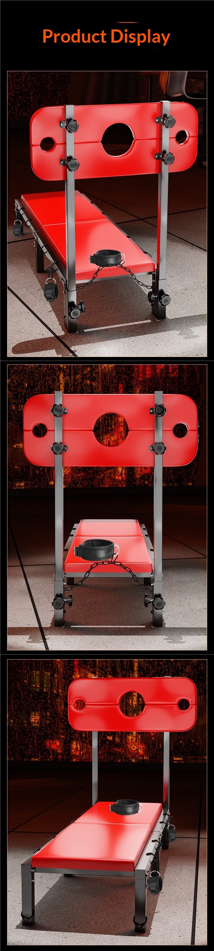 Eros Lab Prodotti per adulti SM Pad ausiliario Manette Legatura Giocattoli di contenzione Alternativa SP Props Sedia Formazione_voghion.com