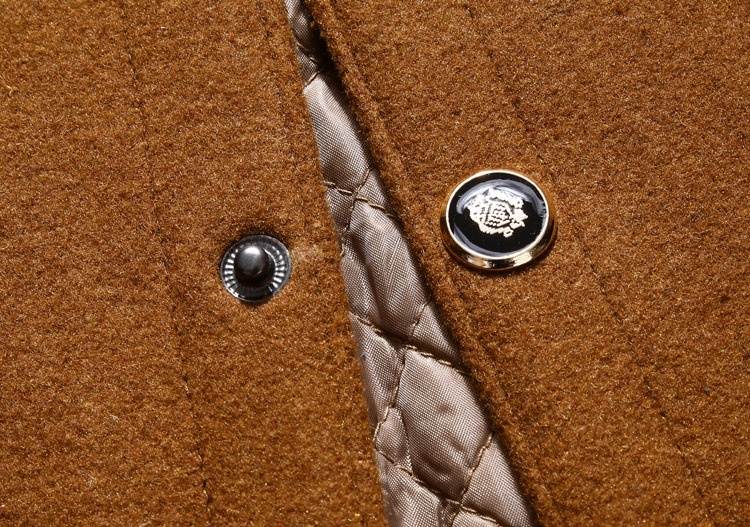 boy Boy 2022 Cross-Border Autumn Winter Thickened Woolen Coat Scarf Collar Jacket Men's Clothing Top_voghion.com