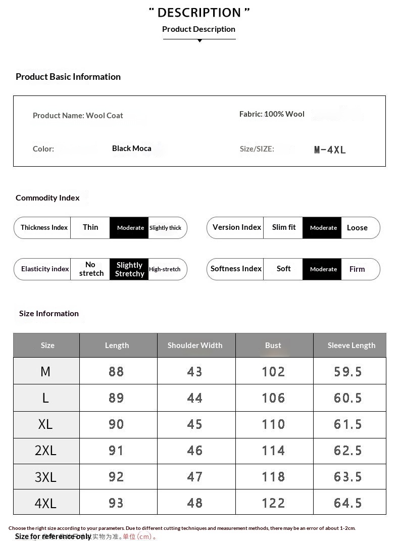 boy Boy 100% Autumn Winter Wool Men's Suit Collar Double Breasted Jacket Trench Woolen Mid-Length Coat_voghion.com