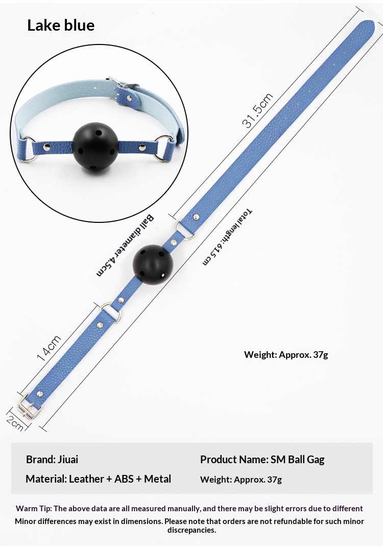 Eros Lab All'ingrosso Coppia Adulto Erotico Alternativo Bondage Letto Sesso SM Palla Silicone Bocca Gag Puntelli Maschio Femmina Giocattoli_voghion.com