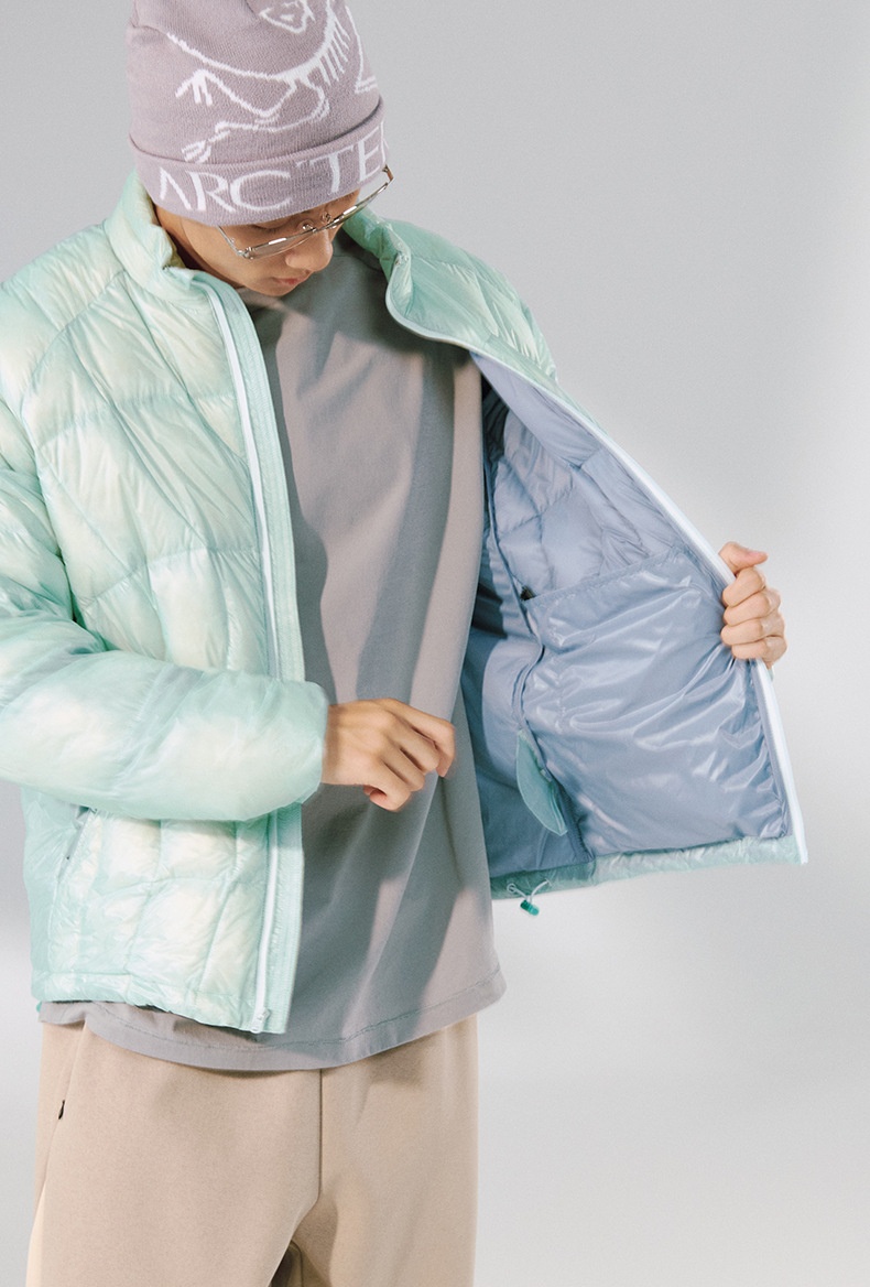 Jie Zhan Erkek Giyim | Karahindiba Dik Yaka Ceket 25 Kış Yeni 90 Tüy Hafif Katlanabilir Erkek Mont_voghion.com