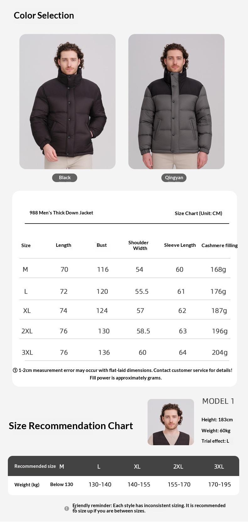 2025 Erkek Çocuk Ceket Kısa Stil Sonbahar Kış Kalın Sıcak Dik Yaka Erkek Mont Toptan Beyaz Ördek Tüyü Dolgulu_voghion.com