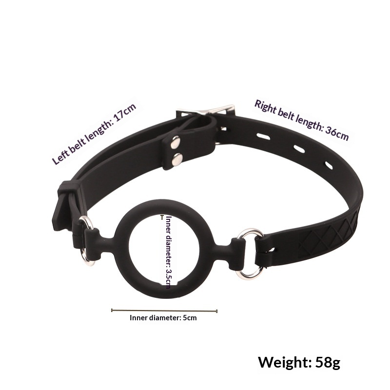 Eros Lab SM Gag Bondage Toy Ring Silikonowa Kulka do Ust Produkty Seksualne Dla Dorosłych Para Namiętność Zabawa Rekwizyty Hurtownie_voghion.com