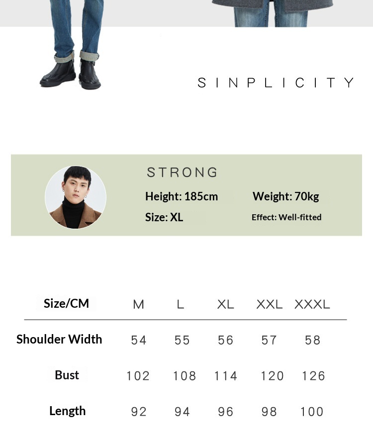 boy Boy Winter Korean Version Double-Sided Cashmere For Men High-End Turn-Down Collar Loose Drop Shoulder Mid-Length Woolen_voghion.com