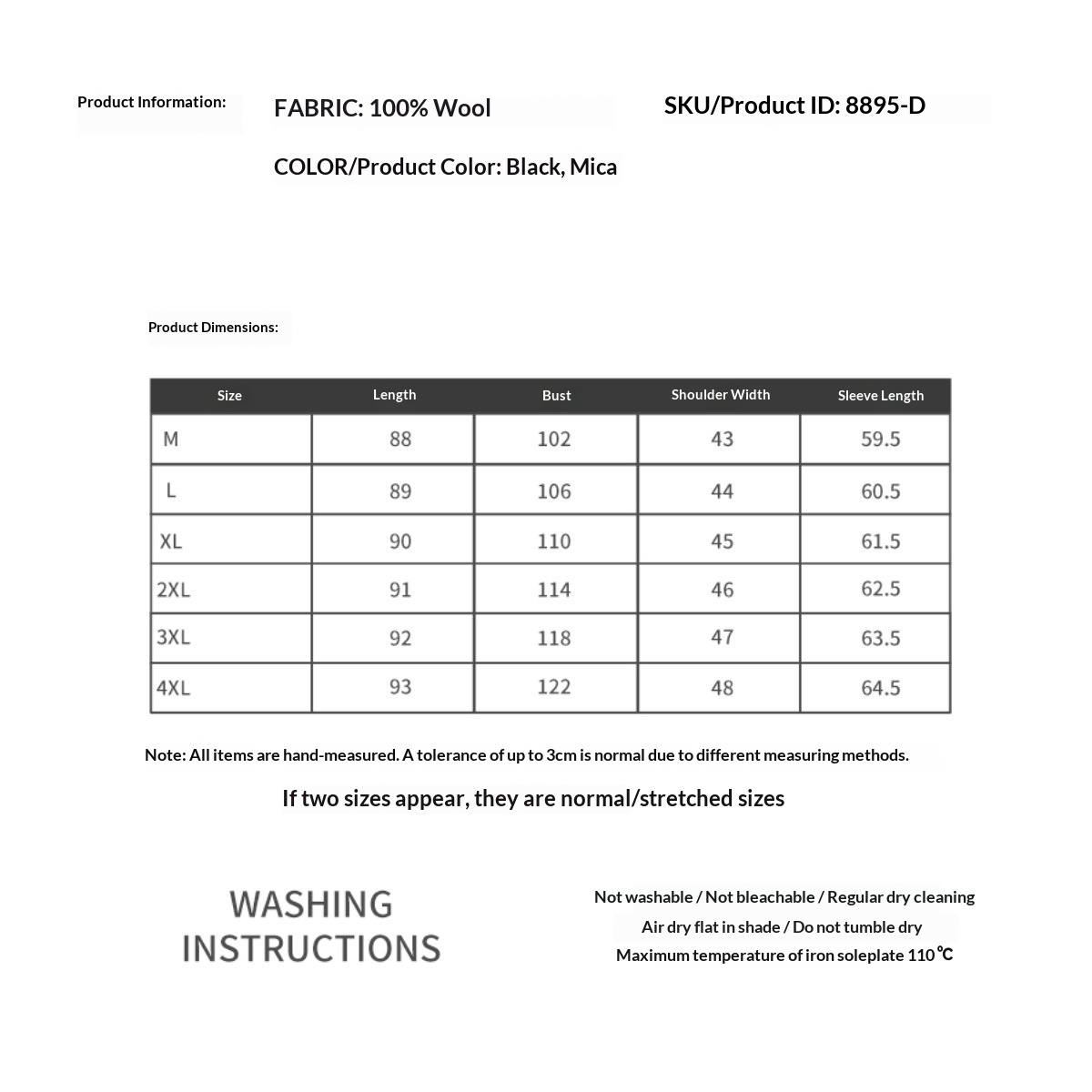 boy Boy 100% Autumn Winter Wool Men's Suit Collar Double Breasted Jacket Trench Woolen Mid-Length Coat_voghion.com