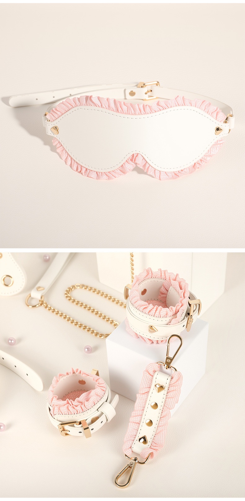 Eros Lab Spitzen-Sechsteiler-Set für Frauen SM Erotik-Requisiten Bondage-Zubehör Hilfsmittel für Erwachsene Trainings-Großhandel_voghion.com