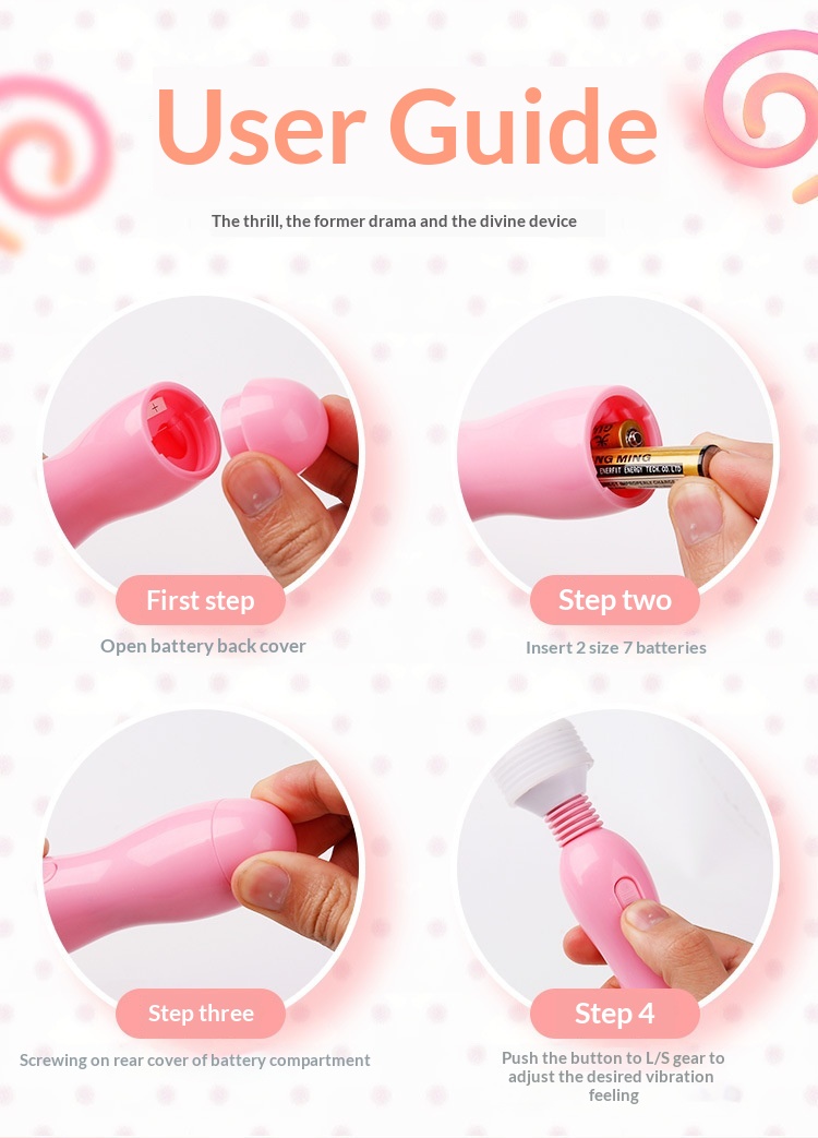 Eros Lab Mystery Small AV Wand Female Milk Bottle Multi-frequency Vibrator Toy Adult Toys Sex Products_voghion.com