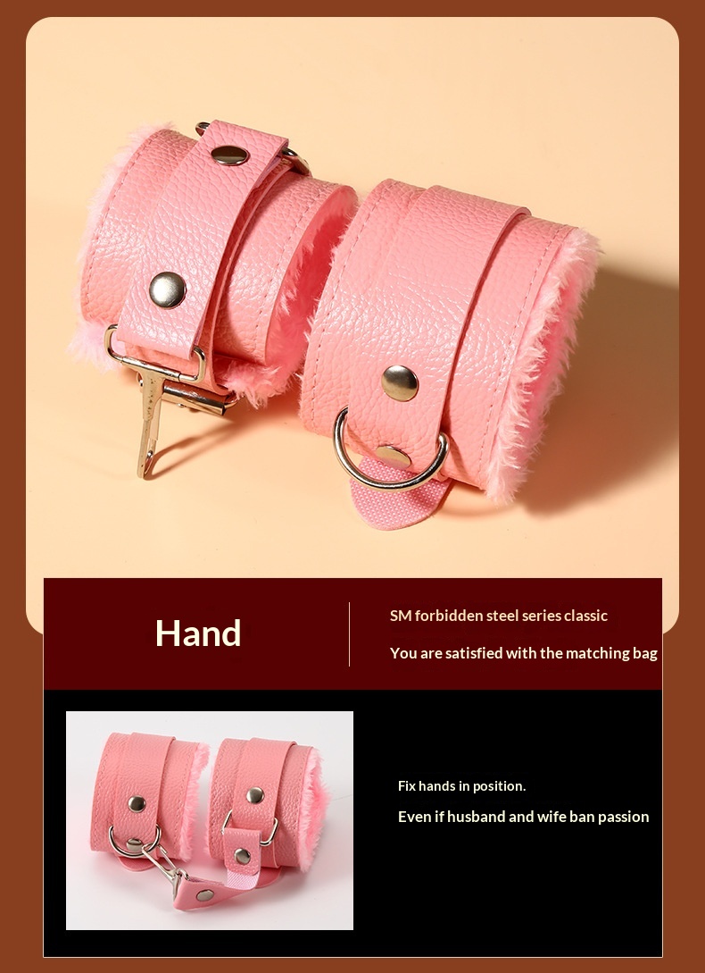 Eros Lab Enjoy Love Beauty Erotic SM Props Bondage Prodotti per adulti Coppie Gioco intimo Flirt Giocattoli Morsetti per capezzoli Manette_voghion.com