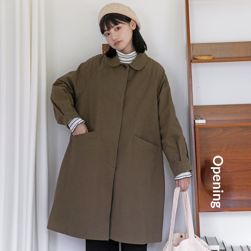 Women's Clothing Women's Clothing Women's Clothing Women's Clothing Huangzheng Petite Trench Coat For Women, Mid-Length,_voghion.com