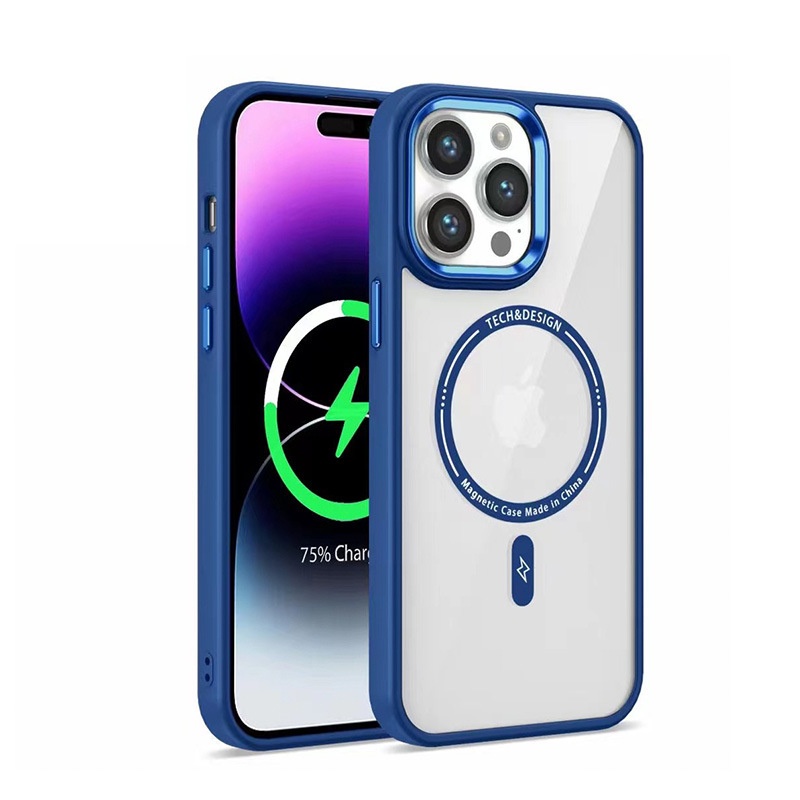 Kompatybilny z etui na telefon 15 Pro z metalowym obiektywem, 13 przyjaznym dla skóry magnetycznym etui ochronnym 14, hurtowo_voghion.com